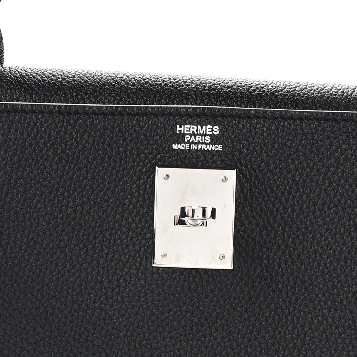 Hermes Togo Kelly Retourne 28 Black 7 of 11