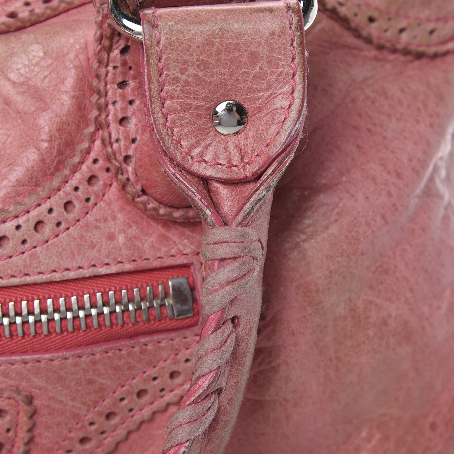 Balenciaga Agneau Giant Brogues Hardware Velo Grenadine 15 of 23