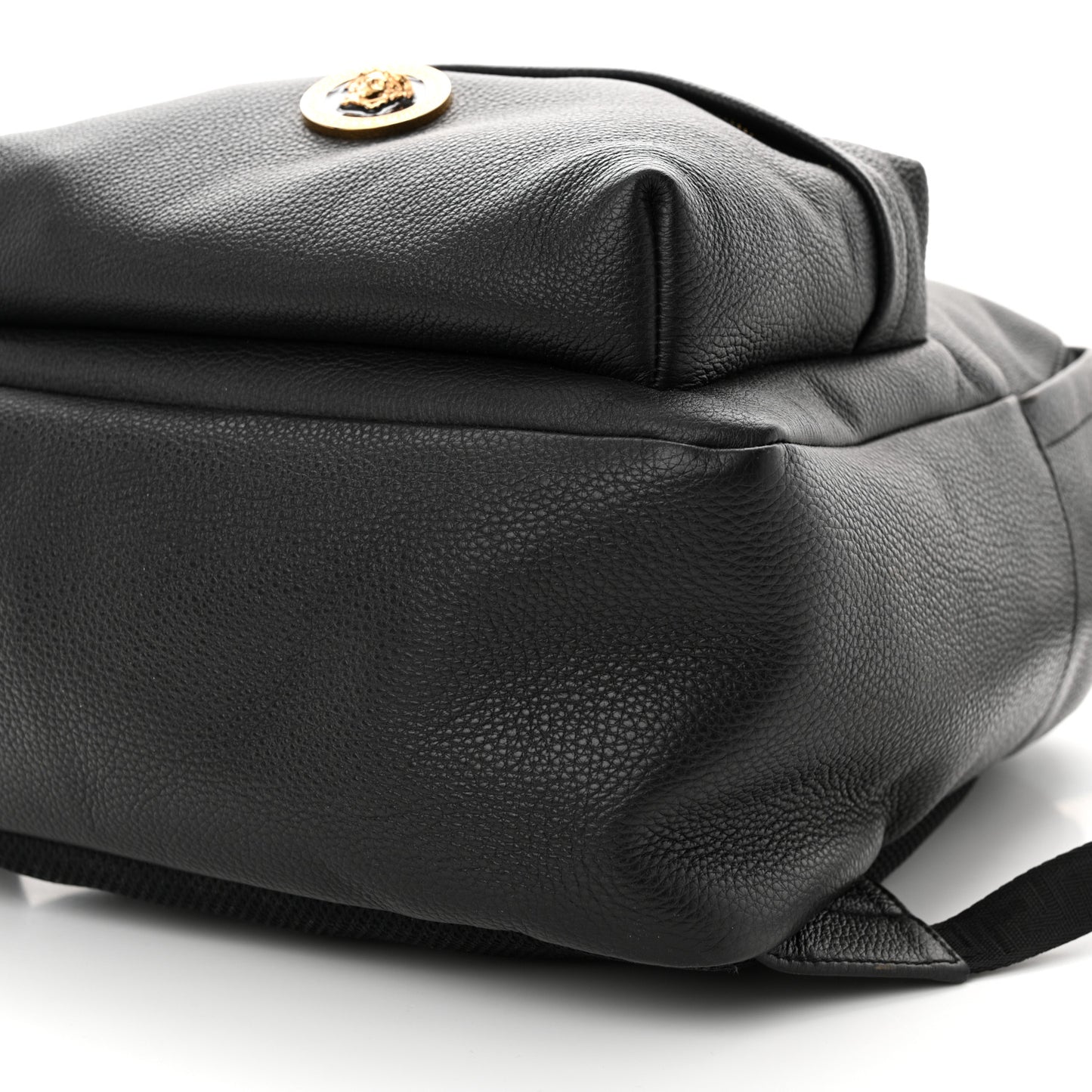 Calfskin Medusa Backpack Black