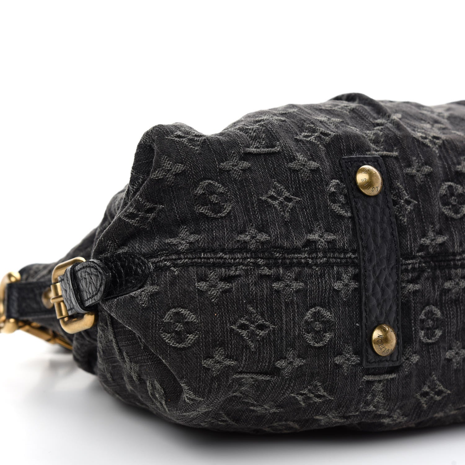 Louis Vuitton Denim Neo Cabby MM Black 8 of 9
