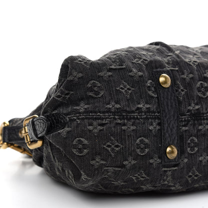 Louis Vuitton Denim Neo Cabby MM Black 8 of 9