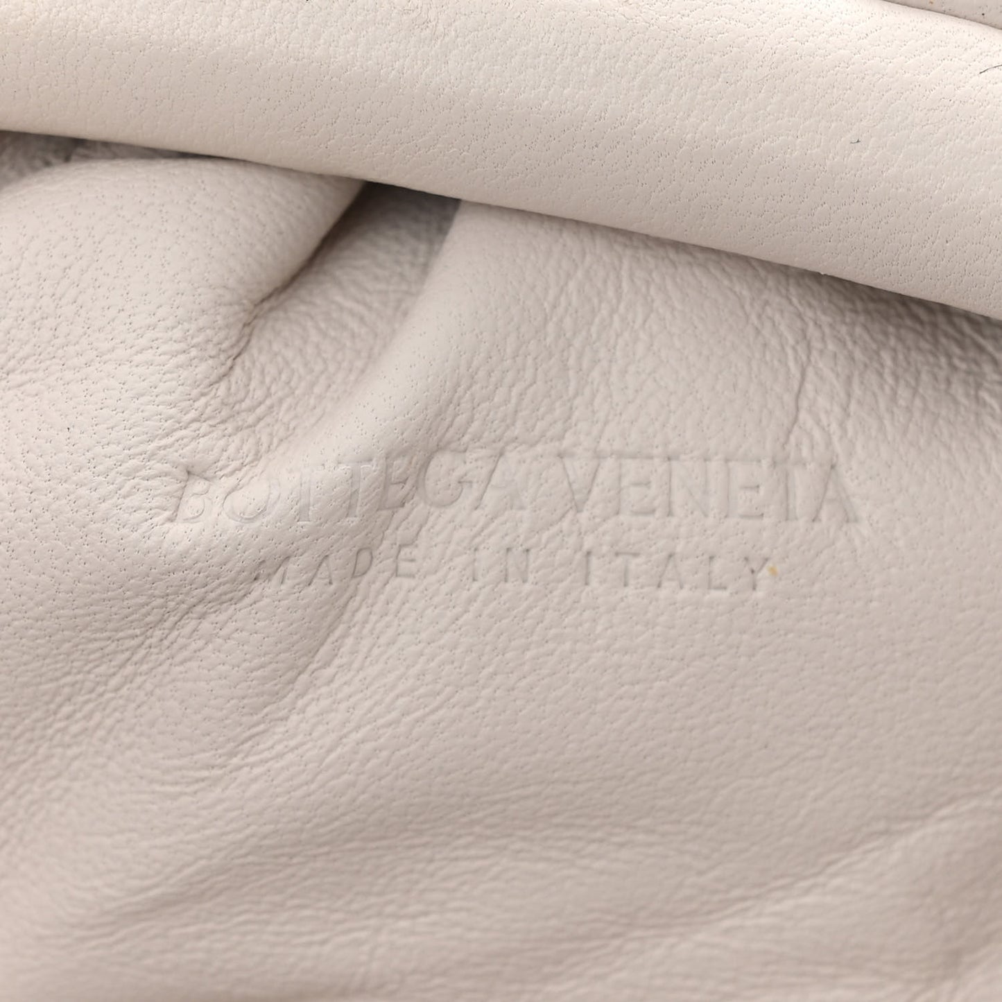 Nappa Intrecciato The Mini Pouch Chalk