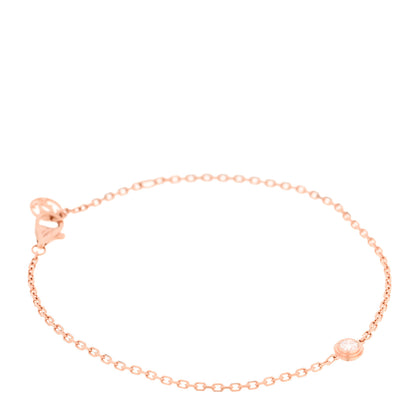 Cartier 18K Pink Gold Diamond MM D'Amour Bracelet 1 of 5