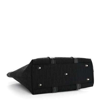 Christian Dior Monogram Vintage Flowers Dome Bag Black 4 of 14