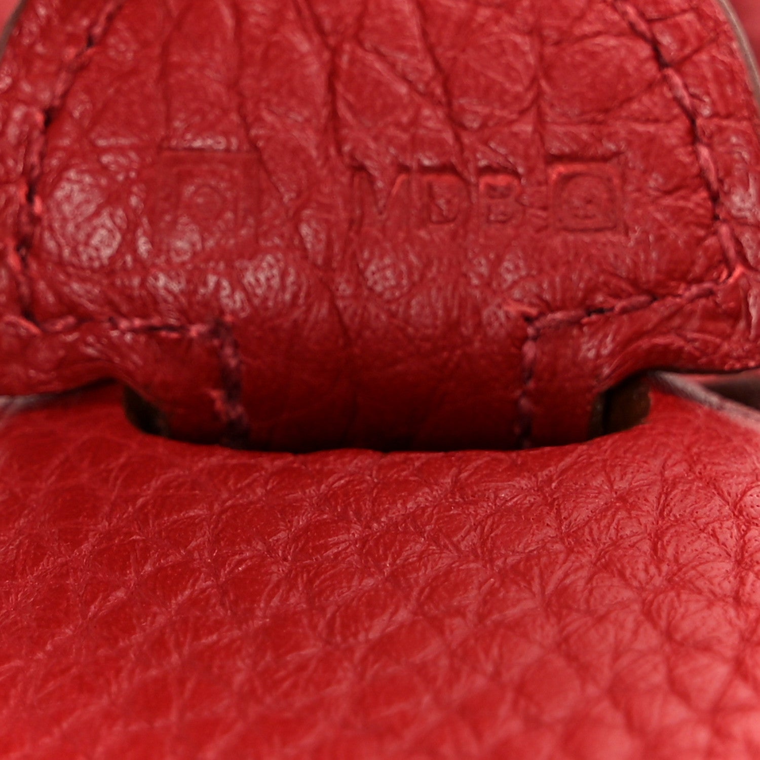 Hermes Taurillon Clemence Evelyne III PM Rouge Grenat 7 of 11