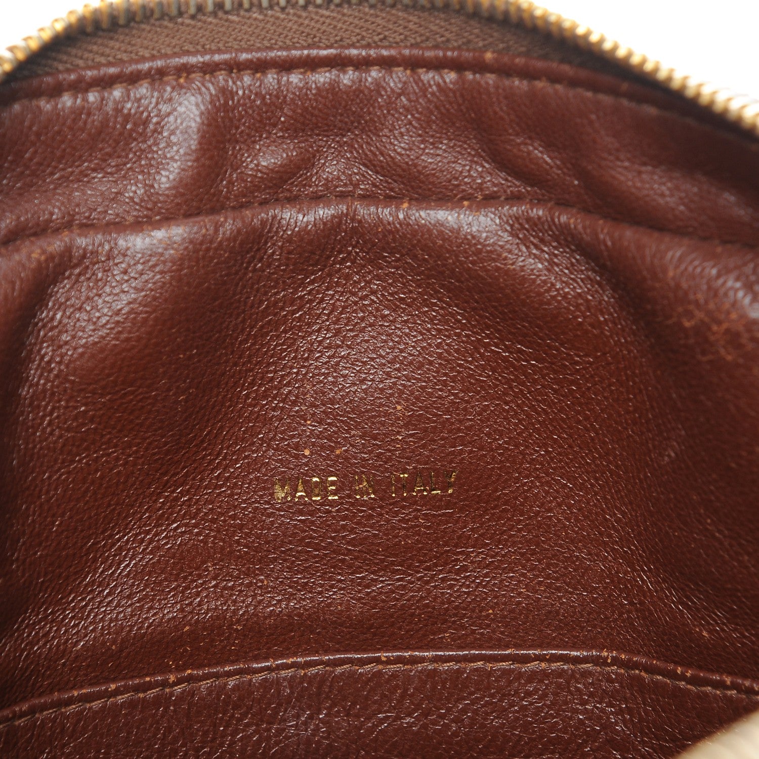 Chanel Lambskin Quilted Camera Case Brown 7 of 9