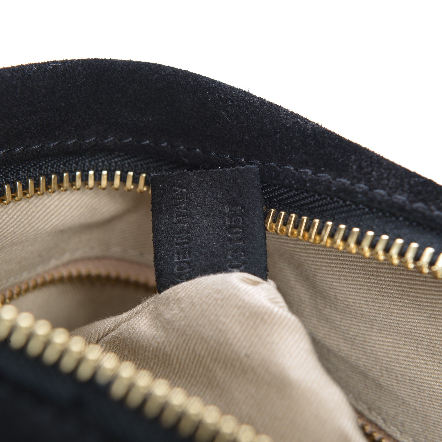 Chloe Suede Calfskin Small Paraty Black 7 of 8