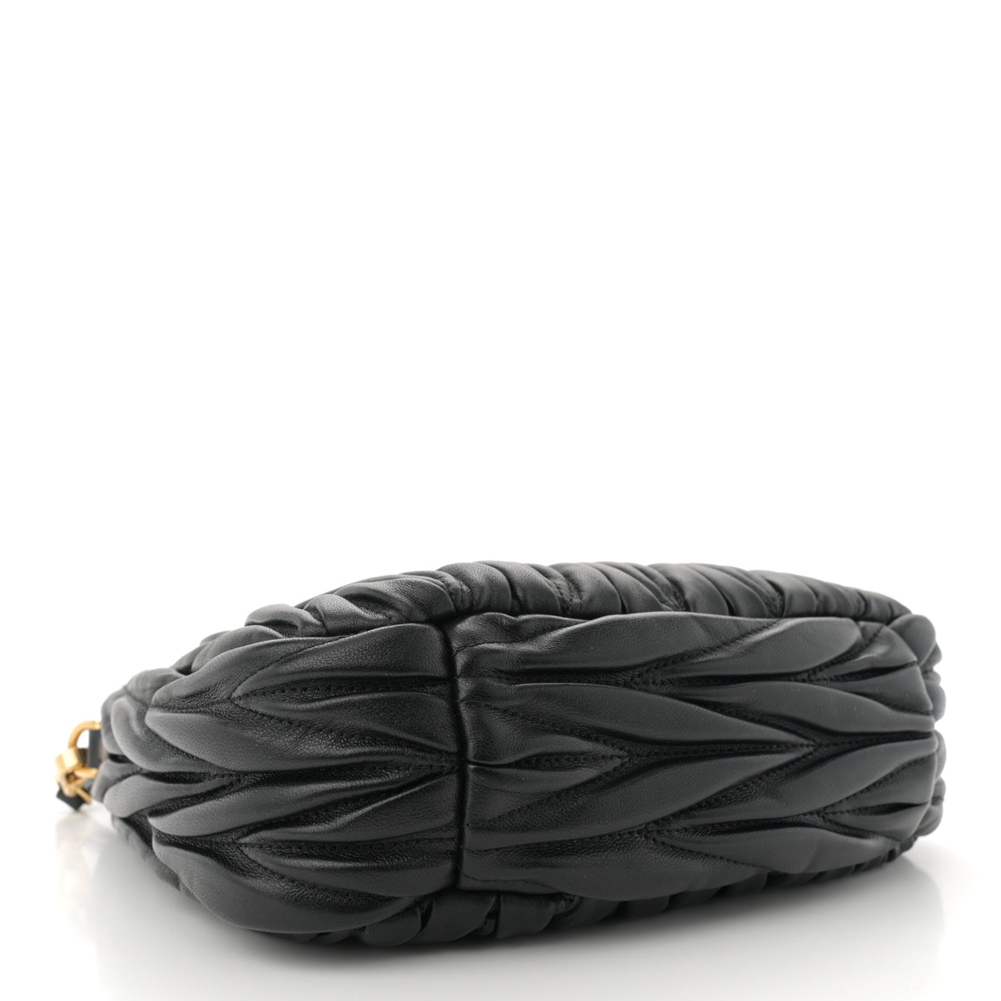 Nappa Matelasse Small Wander Hobo Black