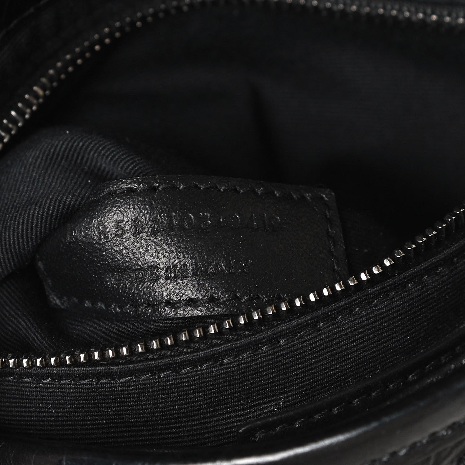 Saint Laurent Crinkled Calfskin Matelasse Monogram Niki Chain Wallet Black 7 of 11