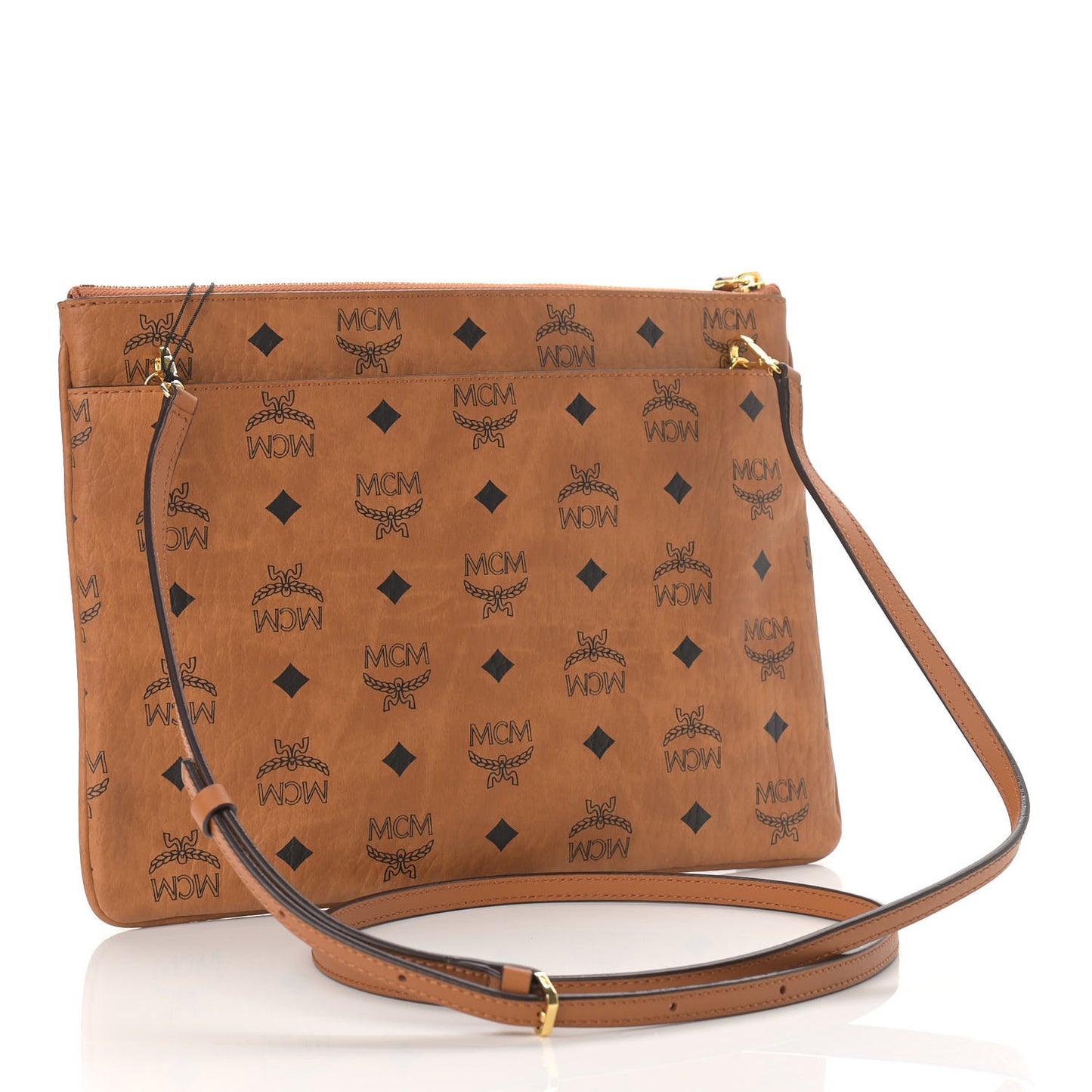 Visetos Original Medium Pouch Cognac