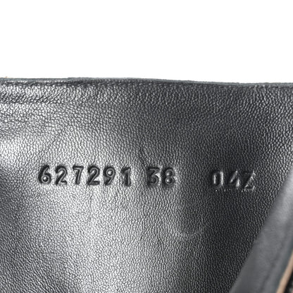 Gucci Cordovan Lux Dionysus Hunder Boots 38 Black 6 of 9