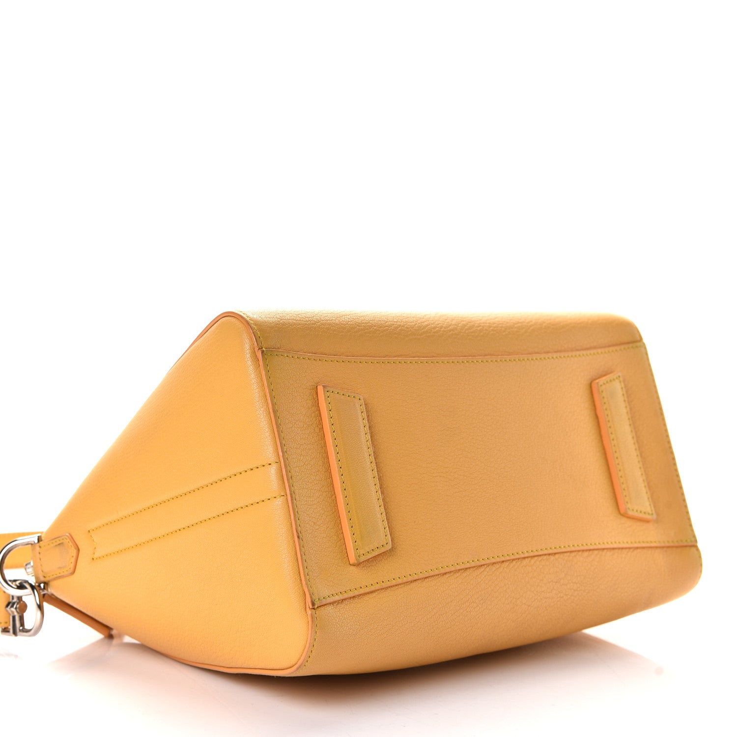 Givenchy Sugar Goatskin Mini Antigona Dark Yellow 3 of 8