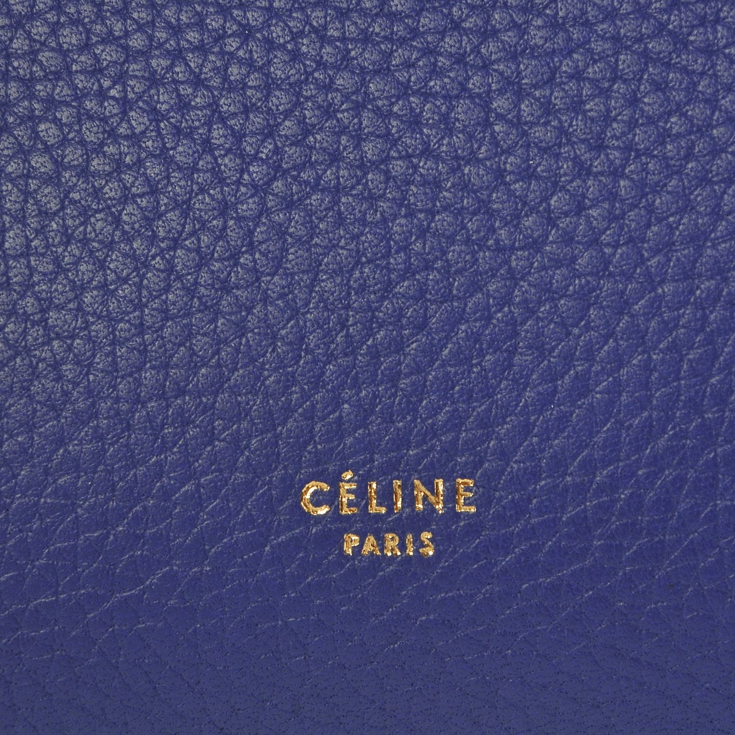 Grained Calfskin Mini Belt Bag Indigo