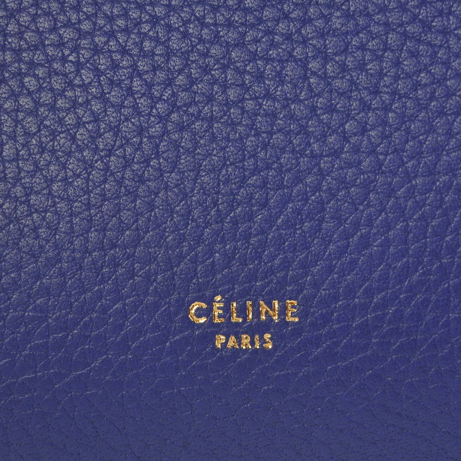 Celine Grained Calfskin Mini Belt Bag Indigo 5 of 8