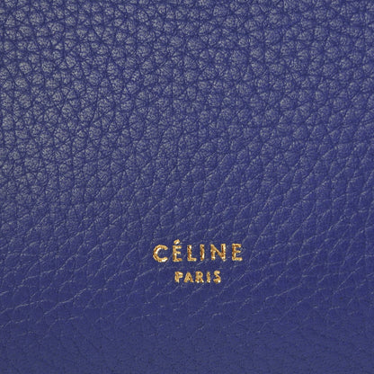 Celine Grained Calfskin Mini Belt Bag Indigo 5 of 8