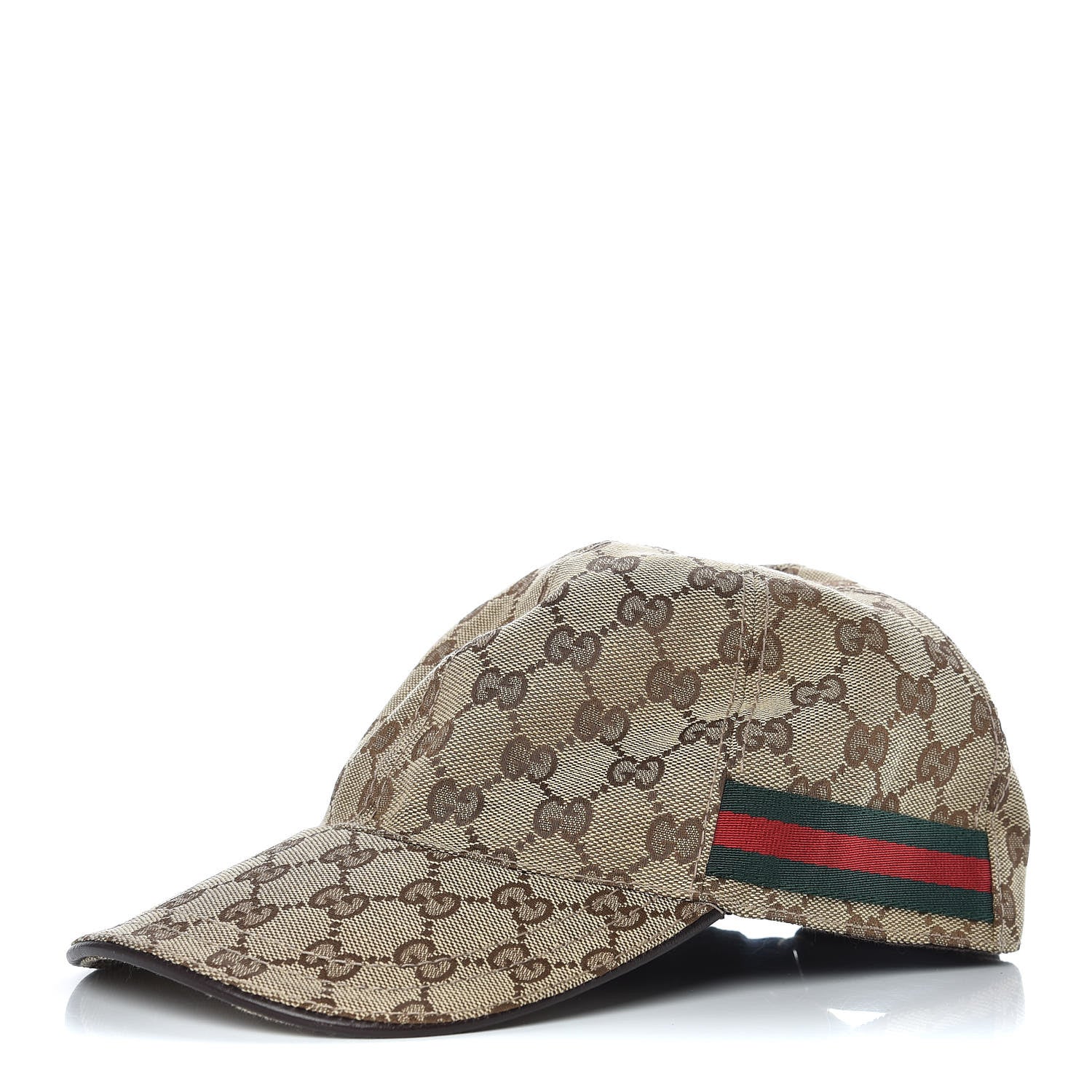 Gucci Monogram Web Baseball Hat L Beige Cocoa 1 of 9