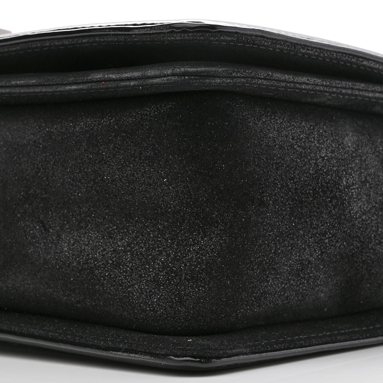 Chanel Patent Iridescent Calfskin Sequin Medium Boy Flap Bag Black 9 of 11