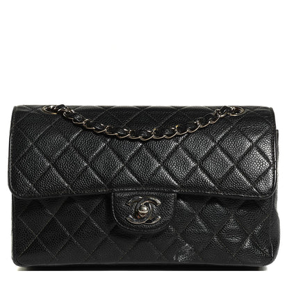 Chanel Caviar Quilted Small Double Flap Black 1 of 8