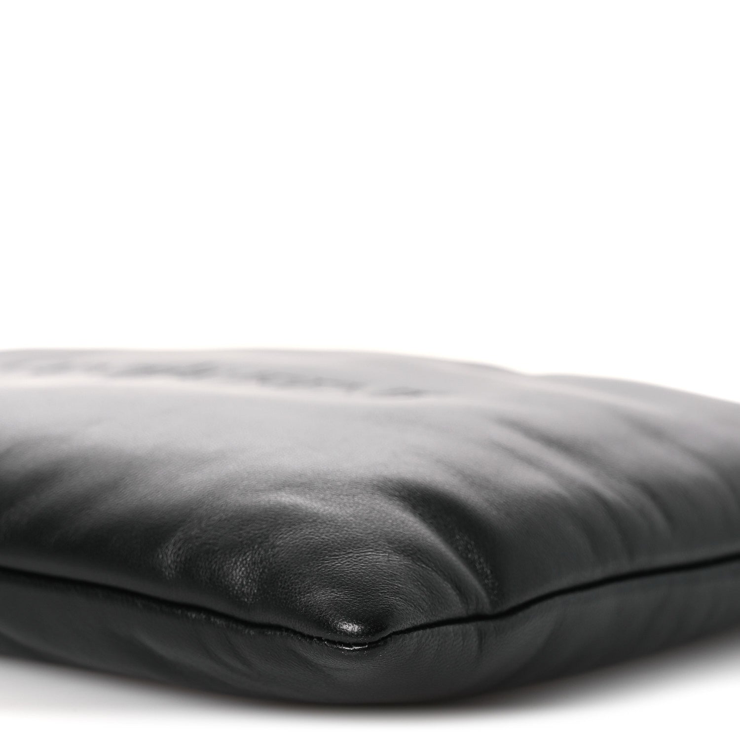 Saint Laurent Lambskin Large Puffy Pouch Black 10 of 12