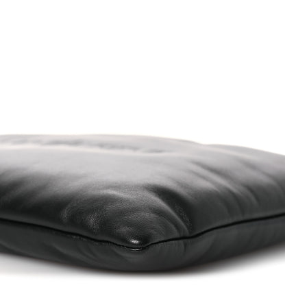 Saint Laurent Lambskin Large Puffy Pouch Black 10 of 12