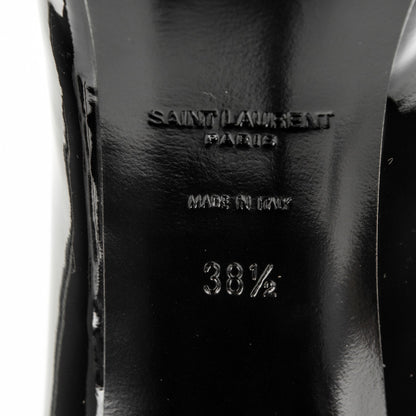 Saint Laurent Vitello Vernice Tribtoo 80 Pumps 38.5 Black 6 of 8