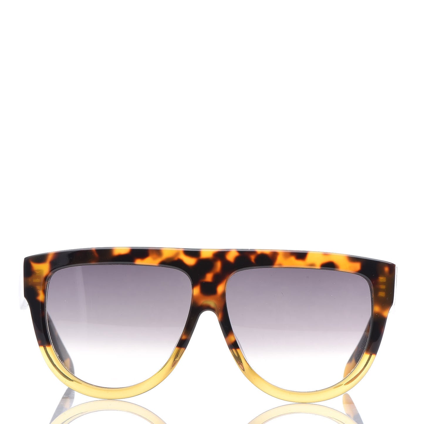 Acetate Aviator Sunglasses CL 40001F Havana