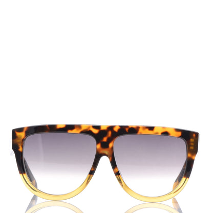 Celine Acetate Aviator Sunglasses CL 40001F Havana 3 of 6