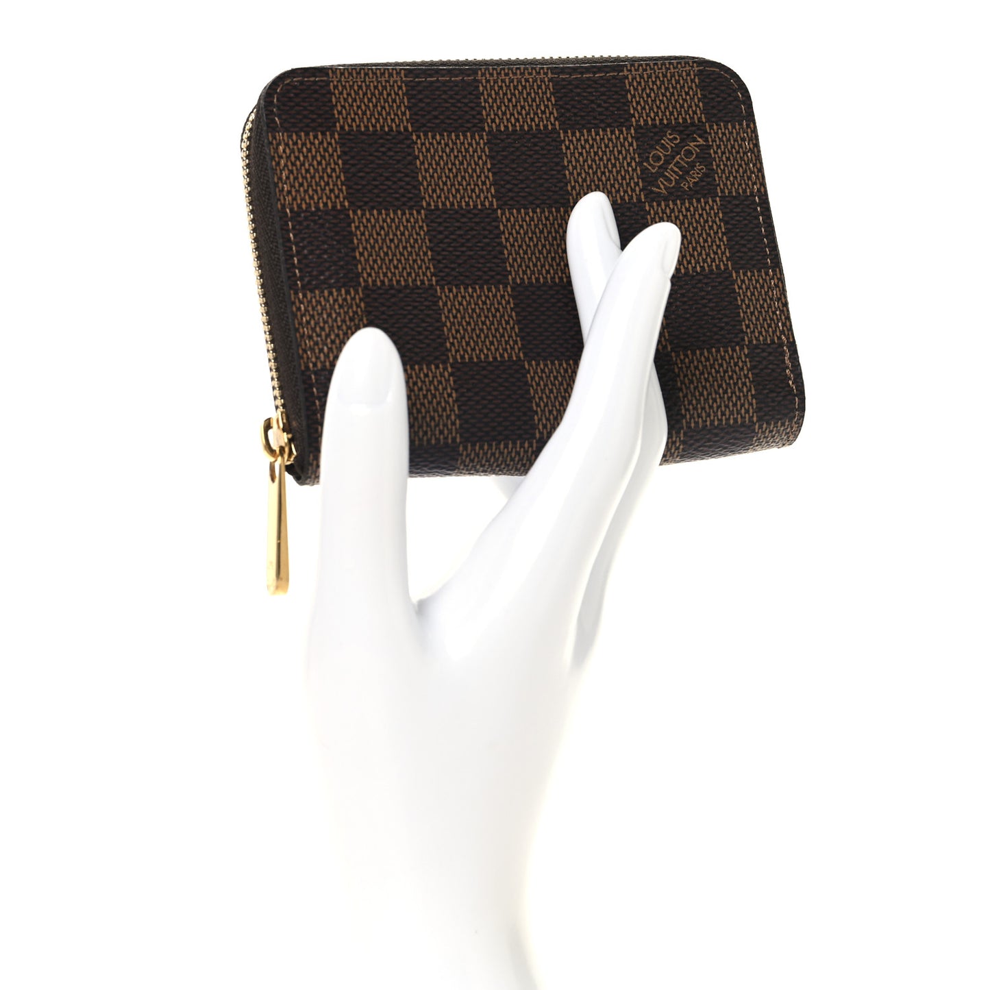 Damier Ebene Zippy Coin Purse