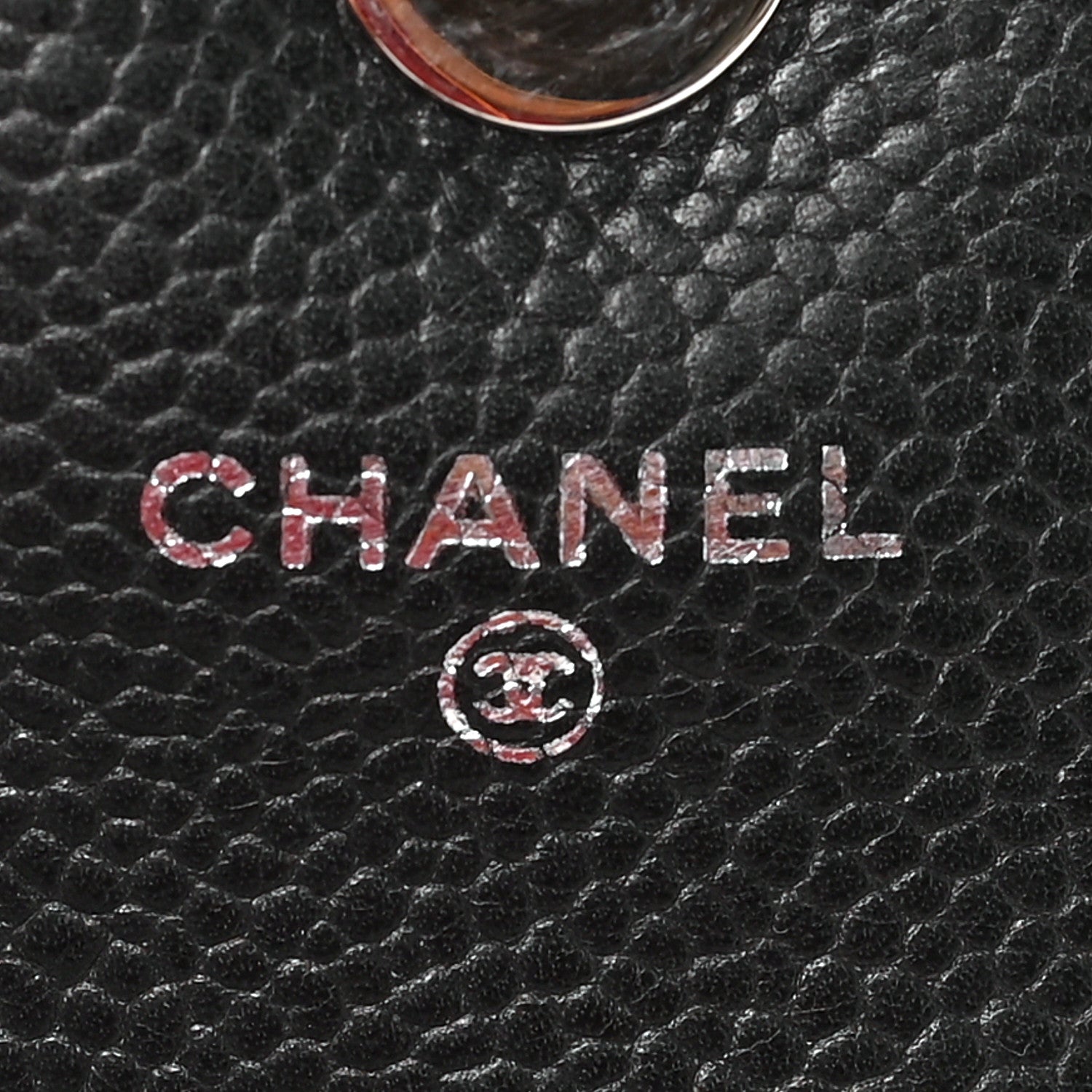 Chanel Caviar Half Moon Wallet On Chain WOC Black 6 of 9