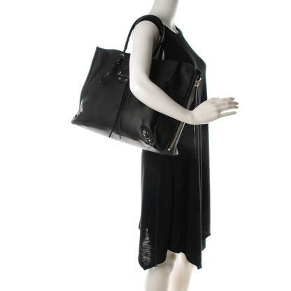 Balenciaga Supple Calfskin Papier A4 Tote Black 2 of 7