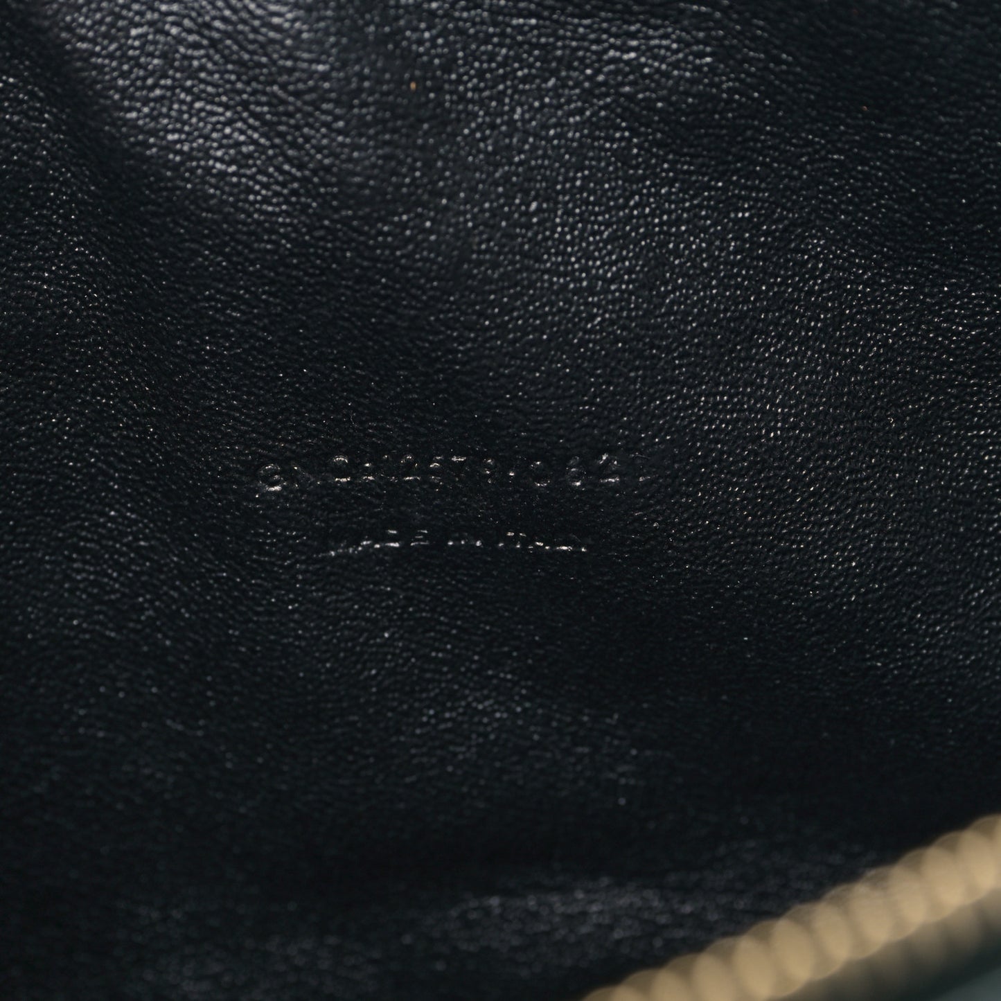 Grain De Poudre Matelasse Monogram Mini Lou Camera Bag New Vert Fonce