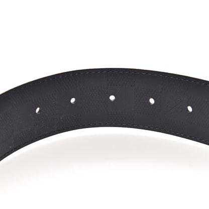 Louis Vuitton Damier Cobalt 40mm LV Initiales Belt 95 38 6 of 6