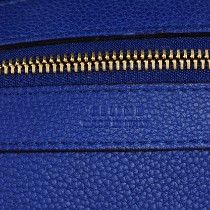 Celine Soft Grained Calfskin Medium Belt Cabas Phantom Indigo 6 of 7