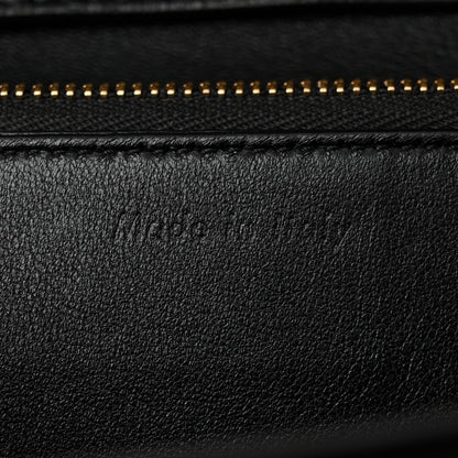 Celine Goatskin Medium Classic Box Flap Bag Black 7 of 10