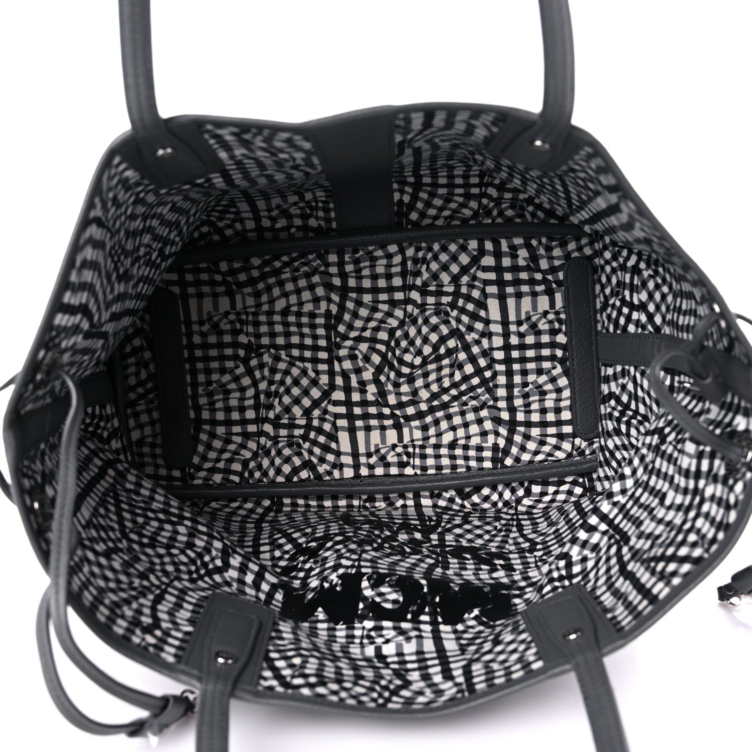 MCM Visetos Large Liz Reversible Shopper Tote Grey 5 of 19