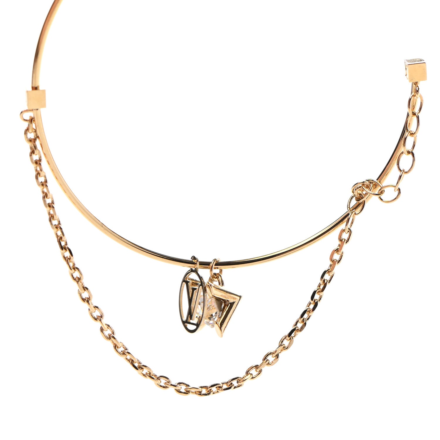 Louis Vuitton Metal Roman Holidays Hoop Earrings Gold 7 of 7
