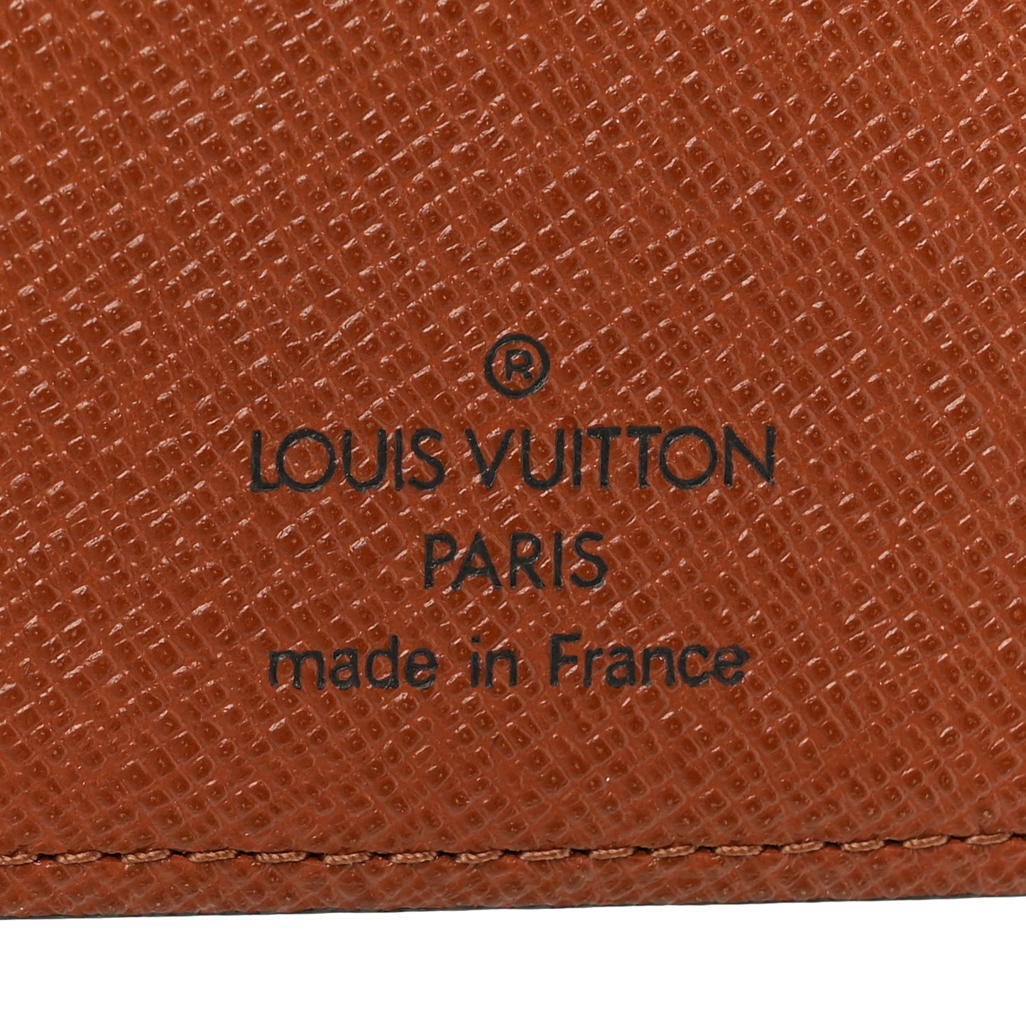 Monogram Checkbook Holder