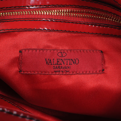 Valentino Garavani Patent Lacca Medium Nuage Hobo Rosso Valentino 6 of 8