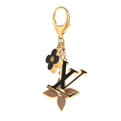 Louis Vuitton Fleur De Monogram Bag Charm Dore 1 of 5