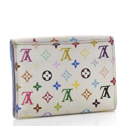 Louis Vuitton Monogram Multicolor Business Card Holder White Raisin 3 of 7