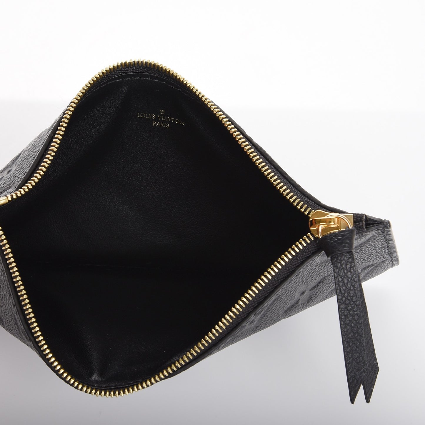 Empreinte Felicie Chain Wallet Zippered Insert Black