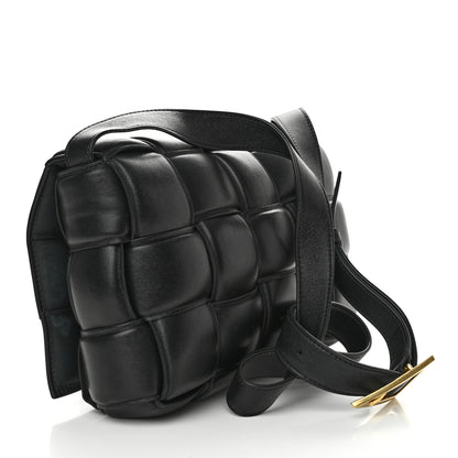 Bottega Veneta Nappa Maxi Intreccio Padded Cassette Crossbody Bag Black 3 of 9