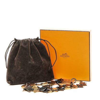 Hermes Buffalo Horn Lacquer Lena Necklace 7 of 7