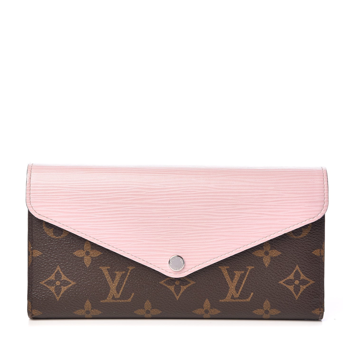 Monogram Epi Marie-Lou Long Wallet Rose Clair