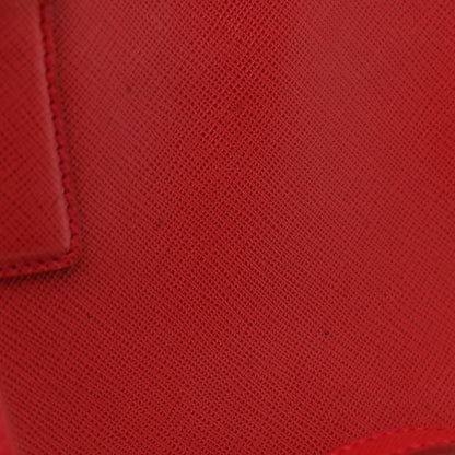Prada Saffiano Lux Medium Tote Fuoco 18 of 19