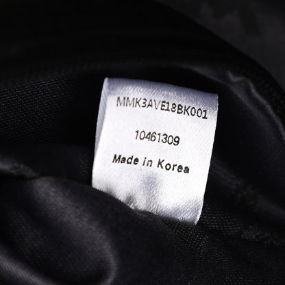 MCM Visetos Studded Medium Stark M Backpack Black 7 of 9