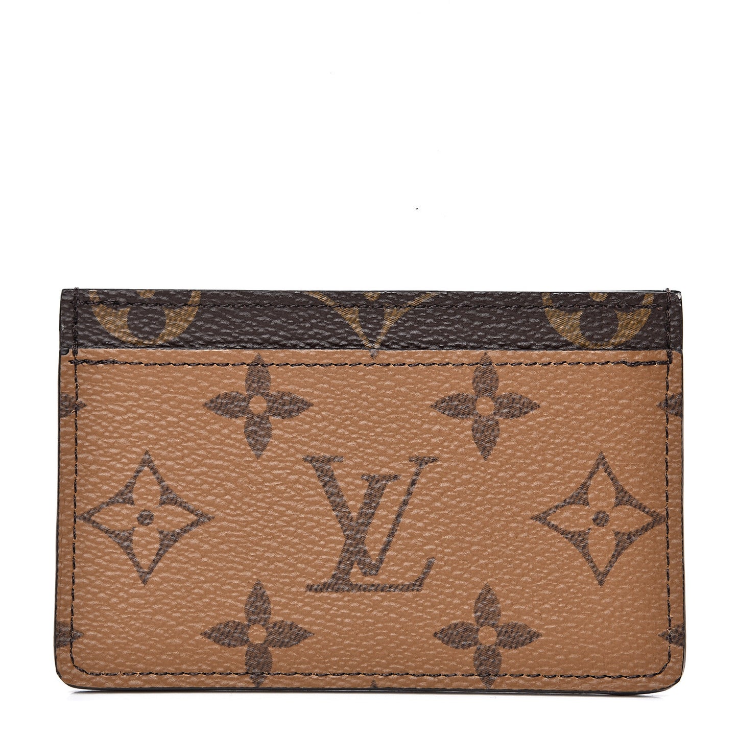 Reverse Monogram Card Holder