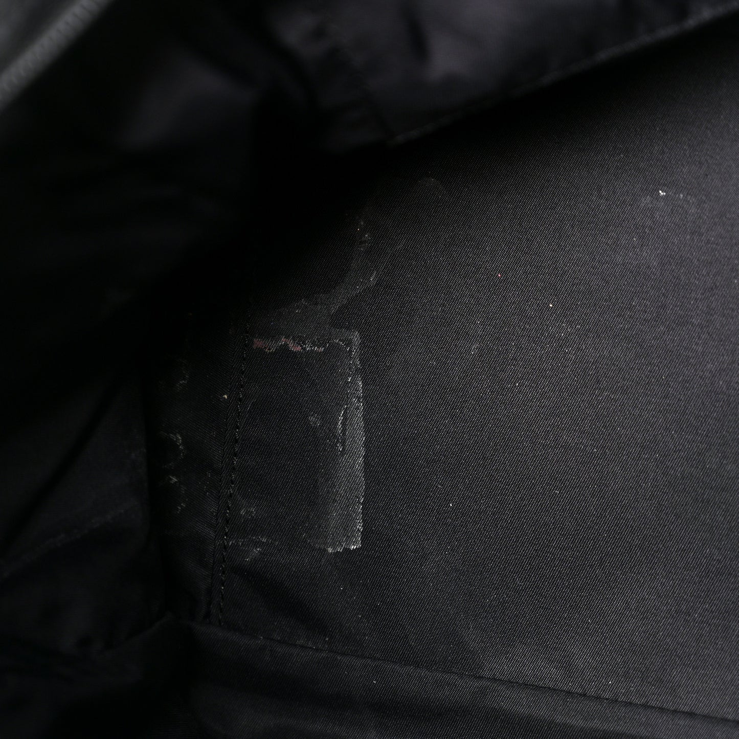 Coated Canvas Quilted Large Paris Biarritz Tote Black