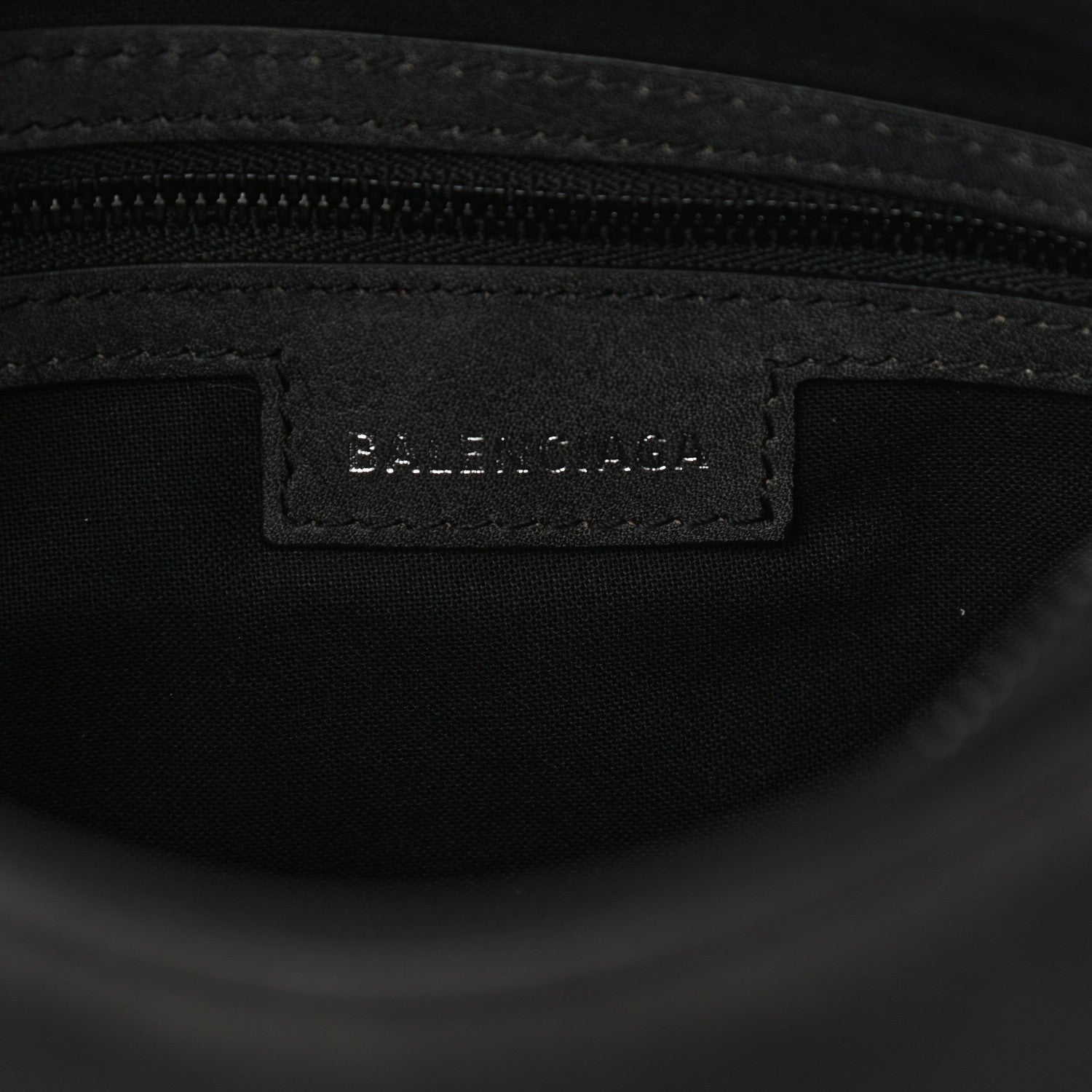 Balenciaga Used Calfskin Small Le Cagole Shoulder Bag Black 7 of 10