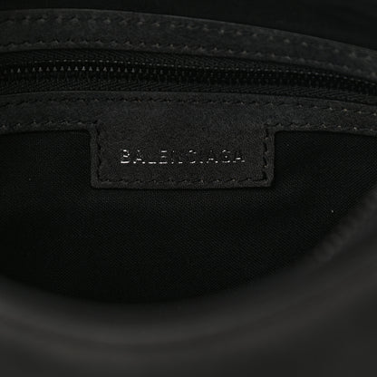 Balenciaga Used Calfskin Small Le Cagole Shoulder Bag Black 7 of 10
